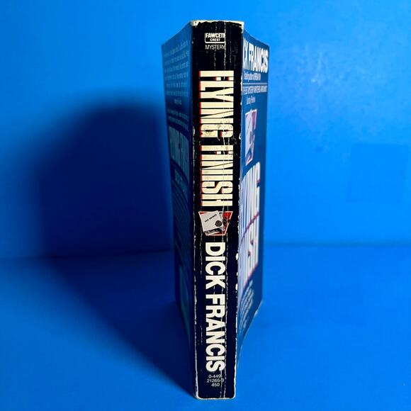 Flying Finish by Dick Francis Mystery Thriller 1988 Fawcett Crest Suspense Book - Picture 3 of 7